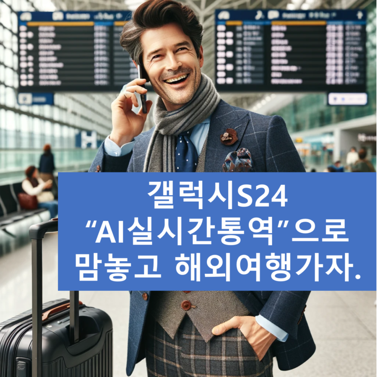 갤럭시S24 AI 실시간 동시통역