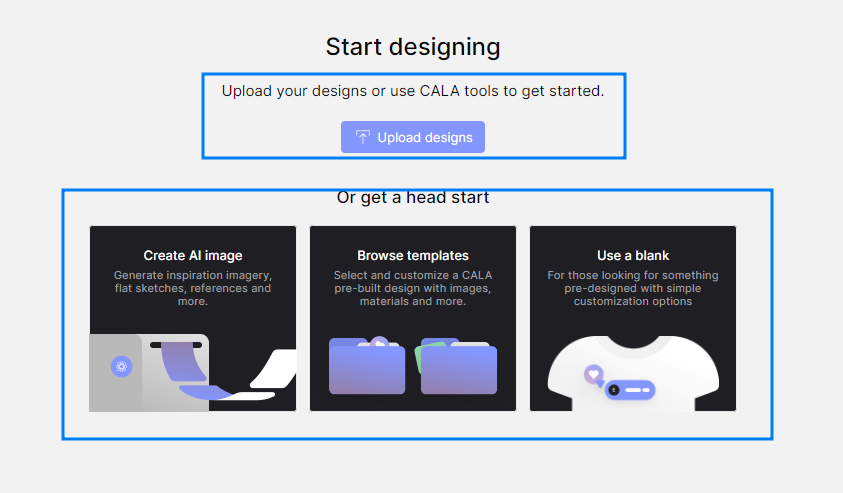 CALA 홈페이지