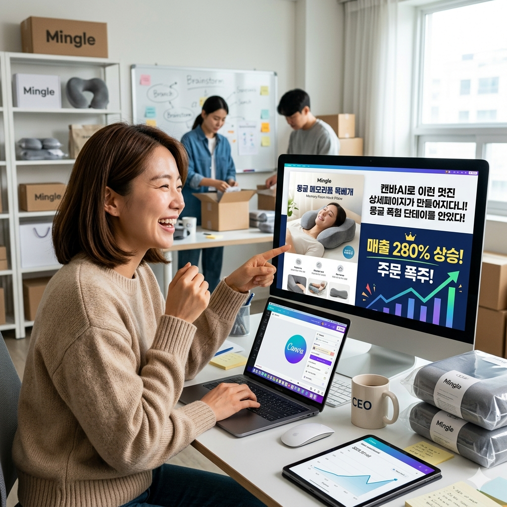 캔바AI로 만든 상세페이지